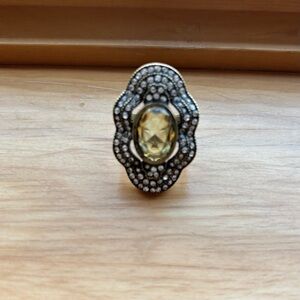 Chloe + Isabel North South Pave Ring 8